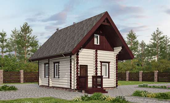 035-001-Л Проект бани из дерева Псков | Проекты домов от House Expert
