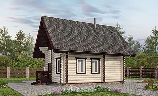 035-001-Л Проект бани из дерева Псков | Проекты домов от House Expert