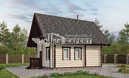 035-001-Л Проект бани из дерева Псков, House Expert