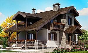Проекты домов с мансардой, Опочка