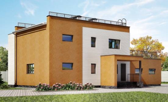 180-012-П Проект двухэтажного дома, гараж, классический коттедж из кирпича Великие Луки | Проекты домов от House Expert