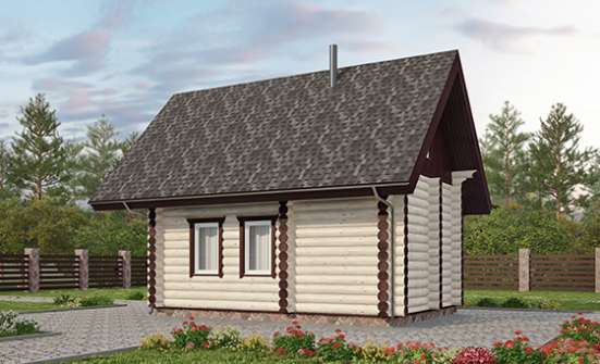 035-001-Л Проект бани из дерева Псков | Проекты одноэтажных домов от House Expert